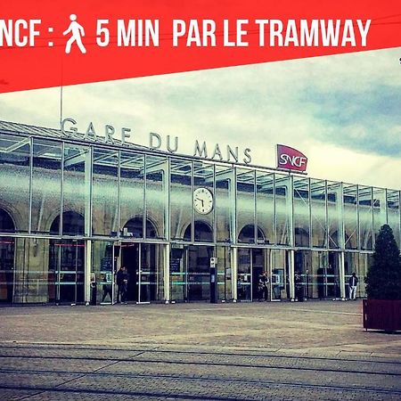 勒芒Tramway 9 Jaures Cosy Proche Gare公寓 外观 照片